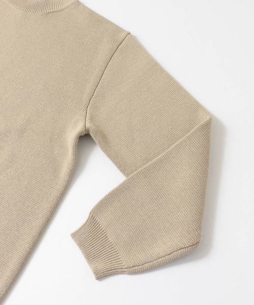 URBAN RESEARCH(アーバンリサーチ)の「C/ACミラノリブモックネックニット(ニット/セーター・メンズ・ブラウン/ミント/グレー系その他/ベージュ系その他・MEDIUM/LARGE)」の21枚目の写真