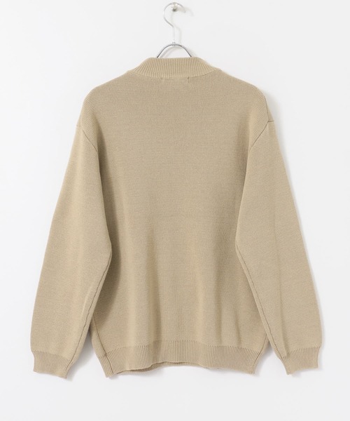 URBAN RESEARCH(アーバンリサーチ)の「C/ACミラノリブモックネックニット(ニット/セーター・メンズ・ブラウン/ミント/グレー系その他/ベージュ系その他・MEDIUM/LARGE)」の22枚目の写真