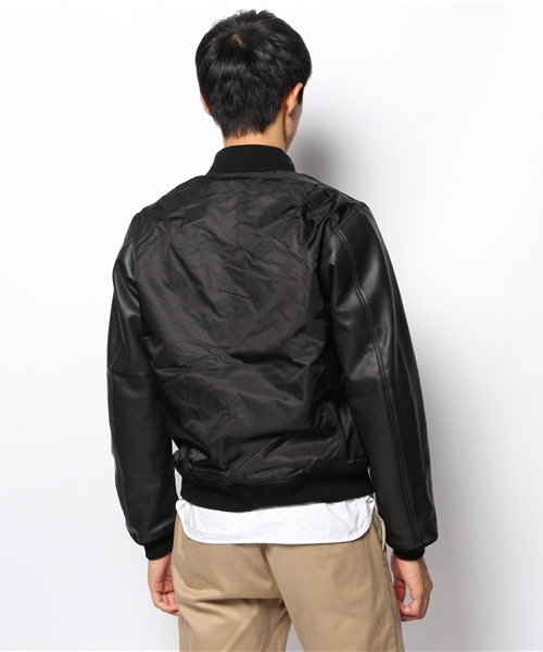 CIAOPANIC（チャオパニック）の「【Ciaopanic】MA-1（ブルゾン・メンズ・ブラック/オリーブ・LARGE/MEDIUM）」の5枚目の写真