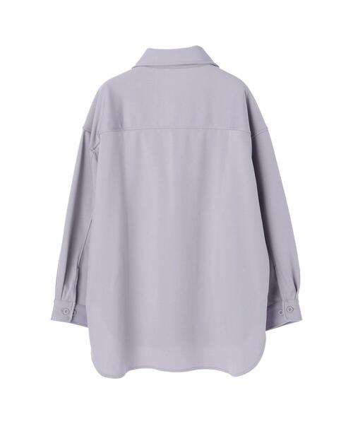 koe（コエ）の「ポンチCPOジャケット＊（ブルゾン・レディース・ブラック/アイボリー/グレー・M/S）」の17枚目の写真