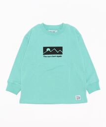 JUNKSOUL（ジャンクソウル）の「JUNKSOUL / ジャンクソウル シンプルBOXマウンテンアート バックプリントロンＴ (M4)（Tシャツ/カットソー・キッズ）」