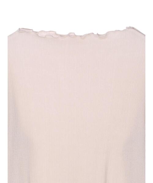 Green　Parks（グリーンパークス）の「シアーインナー＊（タンクトップ・レディース・オフホワイト/オレンジ/ライトグレー/ブラック・FREE）」の14枚目の写真