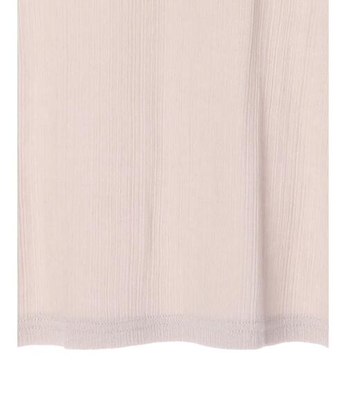 Green　Parks（グリーンパークス）の「シアーインナー＊（タンクトップ・レディース・オフホワイト/オレンジ/ライトグレー/ブラック・FREE）」の16枚目の写真