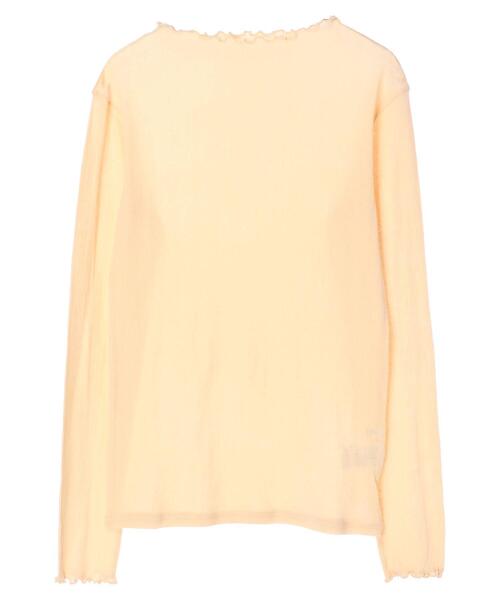 Green　Parks（グリーンパークス）の「シアーインナー＊（タンクトップ・レディース・オフホワイト/オレンジ/ライトグレー/ブラック・FREE）」の12枚目の写真