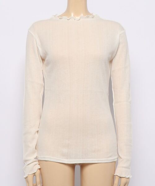 Green　Parks（グリーンパークス）の「シアーインナー＊（タンクトップ・レディース・オフホワイト/オレンジ/ライトグレー/ブラック・FREE）」の17枚目の写真