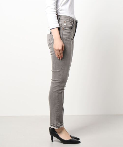 SOMETHING（サムシング）の「【SOMETHING】ＴＡＰＥＲＥＤ　ＳＴＲＡＩＧＨＴ（デニムパンツ・レディース・ベージュ/ブラウン/ブルー・SMALL/MEDIUM）」の4枚目の写真