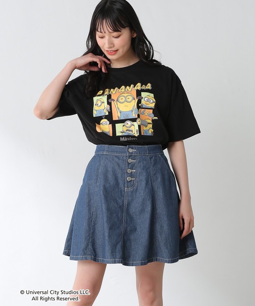 Honeys（ハニーズ）の「フレアミニスカート（デニムスカート）」 - WEAR