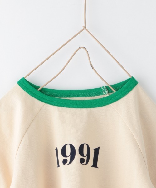 LOWRYS FARM（ローリーズファーム）の「リンガーＴＥＥＳＳ　938944（Tシャツ/カットソー・キッズ・ベージュ/グレー/オフホワイト・110cm/120cm/130cm）」の7枚目の写真