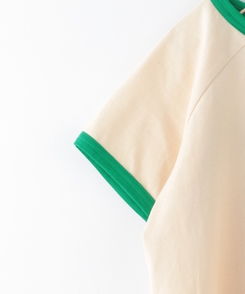 LOWRYS FARM（ローリーズファーム）の「リンガーＴＥＥＳＳ　938944（Tシャツ/カットソー・キッズ・ベージュ/グレー/オフホワイト・110cm/120cm/130cm）」の5枚目の写真