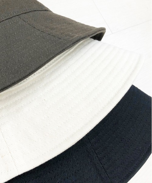 KIIT（キート）の「KIIT キート / × MASACA HAT C/W/N BRUSHED TWILL SAILOR HAT マサカハット別注 コットンウールツイルメトロハット ベルハット セーラーハット / KIL-A58-005（ハット・メンズ・オリーブ/ブラック/アイボリー・FREE）」の8枚目の写真