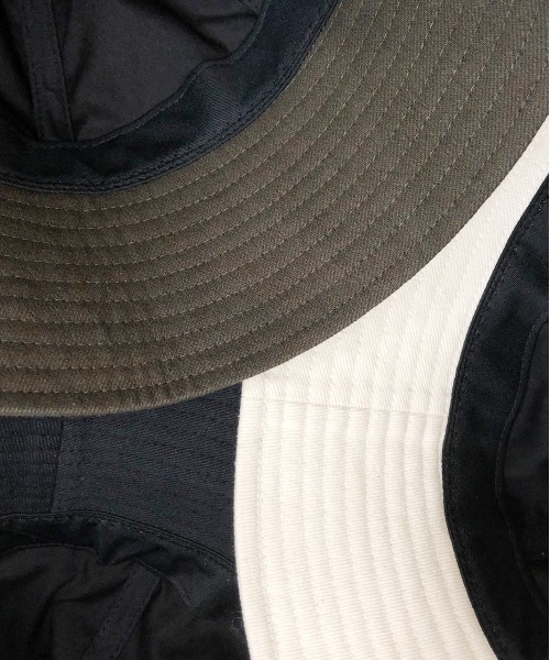 KIIT（キート）の「KIIT キート / × MASACA HAT C/W/N BRUSHED TWILL SAILOR HAT マサカハット別注 コットンウールツイルメトロハット ベルハット セーラーハット / KIL-A58-005（ハット・メンズ・オリーブ/ブラック/アイボリー・FREE）」の6枚目の写真