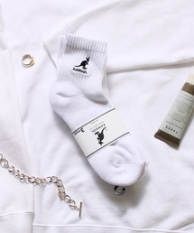KANGOL（カンゴール）の「【KANGOL】カンゴール クォーター丈 3Ｐ ワンポイント無地ソックス 10792200 11088500（ソックス/靴下）」