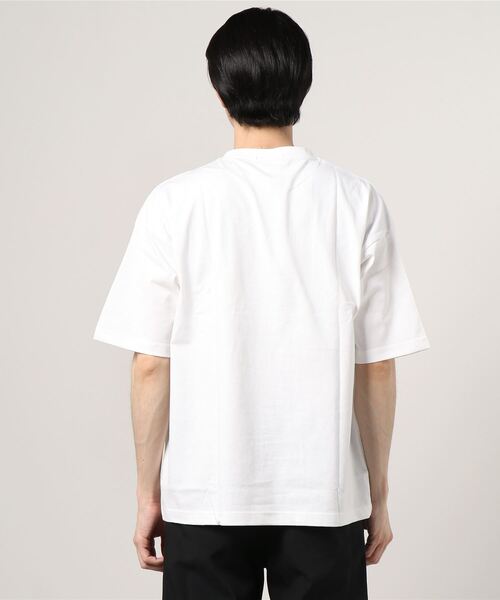 KANGOL（カンゴール）の「【KANGOL/カンゴール】ワンポイント ブランドロゴ刺繍Tシャツ ビッグシルエット（Tシャツ/カットソー・メンズ・ブラック/ベージュ/オフホワイト/オリーブ/ブルー・M/L/XL）」の8枚目の写真