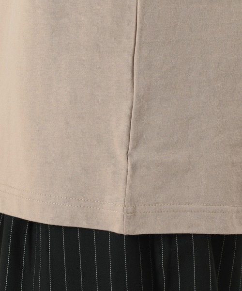 KANGOL（カンゴール）の「【KANGOL/カンゴール】ワンポイント ブランドロゴ刺繍Tシャツ ビッグシルエット（Tシャツ/カットソー・メンズ・ブラック/ベージュ/オフホワイト/オリーブ/ブルー・M/L/XL）」の17枚目の写真