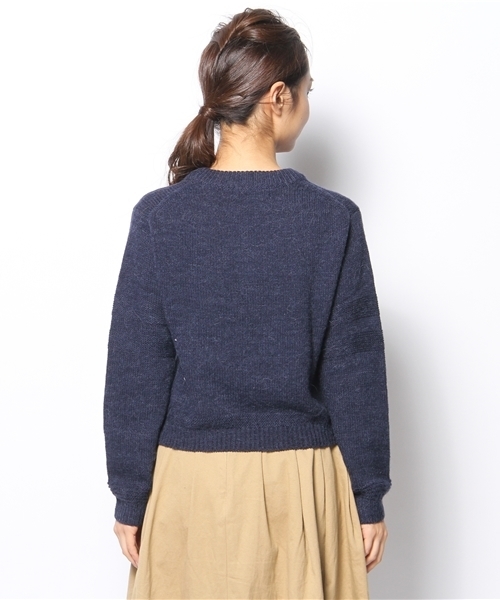 B:MING by BEAMS(ビーミングバイビームス)の「□B ビーミング by ビームス / ナンバリングニットプルオーバー(ニット/セーター・レディース・ベージュ/レッド/ネイビー・ONE SIZE)」の6枚目の写真