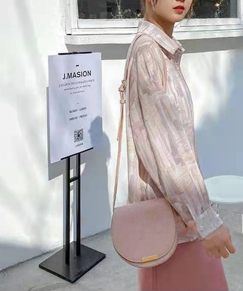 Jewelobe（ジュエローブ）の「水彩柄オーバーシャツ（シャツ/ブラウス・レディース・グリーン/ブルー/ピンク・FREE）」の17枚目の写真