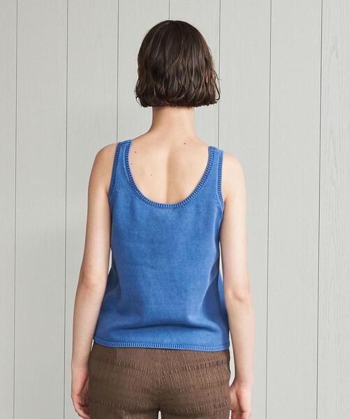 DEMYLEE（デミリー）の「＜DEMYLEE＞KNIT TANK TOP/ニット（ニット/セーター・レディース・ターコイズブルー/ライラック・SMALL）」の13枚目の写真