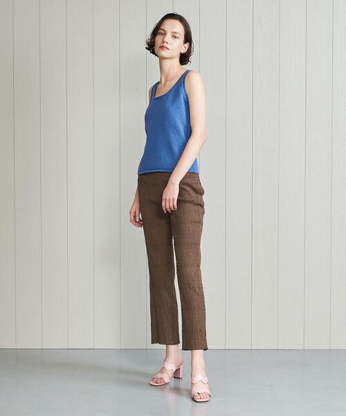 DEMYLEE（デミリー）の「＜DEMYLEE＞KNIT TANK TOP/ニット（ニット/セーター・レディース・ターコイズブルー/ライラック・SMALL）」の11枚目の写真