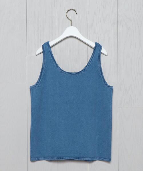 DEMYLEE（デミリー）の「＜DEMYLEE＞KNIT TANK TOP/ニット（ニット/セーター・レディース・ターコイズブルー/ライラック・SMALL）」の14枚目の写真
