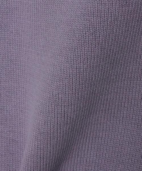 DEMYLEE（デミリー）の「＜DEMYLEE＞KNIT TANK TOP/ニット（ニット/セーター・レディース・ターコイズブルー/ライラック・SMALL）」の3枚目の写真