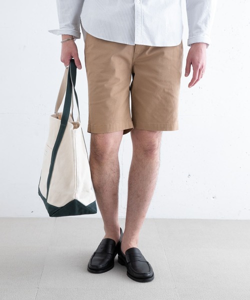 URBAN RESEARCH ROSSO MEN（アーバンリサーチロッソメン）の「『XLサイズあり』ベーシックチノショートパンツ（チノパンツ・メンズ・ブラック/グレー/ベージュ・X-LARGE/SMALL/LARGE/MEDIUM）」の3枚目の写真