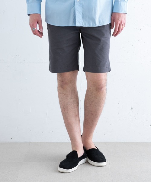 URBAN RESEARCH ROSSO MEN（アーバンリサーチロッソメン）の「『XLサイズあり』ベーシックチノショートパンツ（チノパンツ・メンズ・ブラック/グレー/ベージュ・X-LARGE/SMALL/LARGE/MEDIUM）」の21枚目の写真