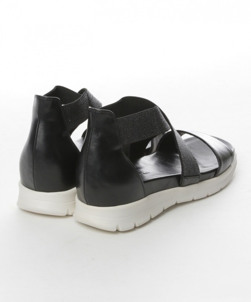 niko and...(ニコアンド)の「オリジナルクロスゴムサンダル(サンダル・レディース・ブラック/アイボリー/パープル・SMALL/MEDIUM/LARGE)」の6枚目の写真