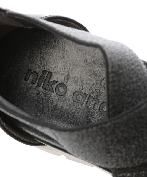 niko and...(ニコアンド)の「オリジナルクロスゴムサンダル(サンダル・レディース・ブラック/アイボリー/パープル・SMALL/MEDIUM/LARGE)」の11枚目の写真