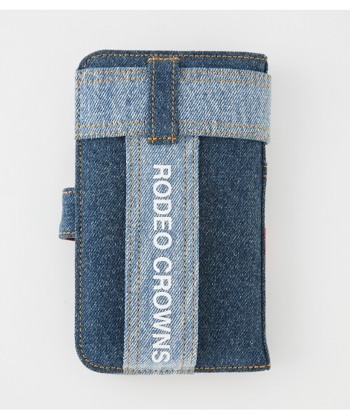 RODEO CROWNS WIDE BOWL（ロデオクラウンズワイドボウル）の「リメイクライクモバイルケース2（スマホケース/カバー・レディース・ベージュ系その他/ブルー系その他・FREE）」の11枚目の写真