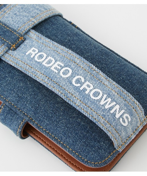 RODEO CROWNS WIDE BOWL（ロデオクラウンズワイドボウル）の「リメイクライクモバイルケース2（スマホケース/カバー・レディース・ベージュ系その他/ブルー系その他・FREE）」の13枚目の写真