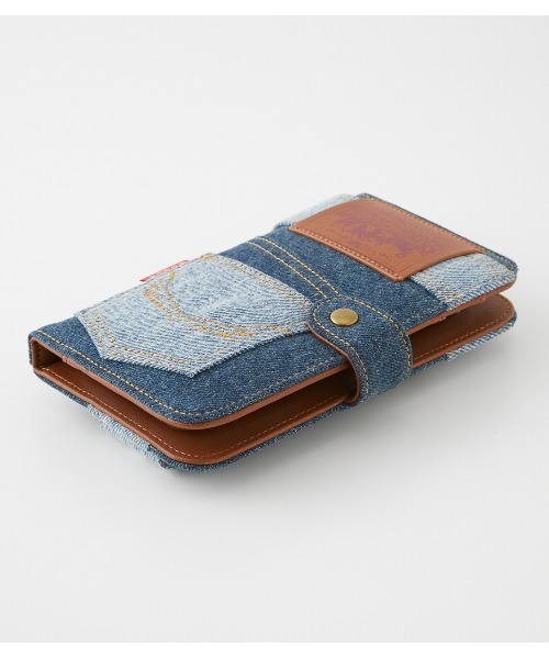 RODEO CROWNS WIDE BOWL（ロデオクラウンズワイドボウル）の「リメイクライクモバイルケース2（スマホケース/カバー・レディース・ベージュ系その他/ブルー系その他・FREE）」の14枚目の写真