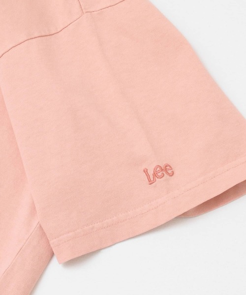 Lee（リー）の「【別注】Lee×DOORS　Tシャツ（Tシャツ/カットソー・レディース・ピンク/チャコールグレー/グリーン/ベージュ・ONE）」の14枚目の写真