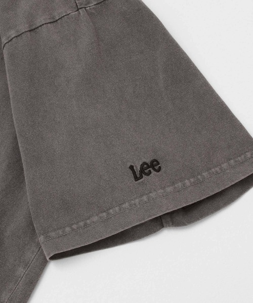 Lee（リー）の「【別注】Lee×DOORS　Tシャツ（Tシャツ/カットソー・レディース・ピンク/チャコールグレー/グリーン/ベージュ・ONE）」の19枚目の写真