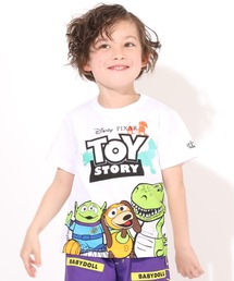 BABYDOLL（ベビードール）の「親子お揃い ディズニー ロゴマジック Tシャツ 5119K（Tシャツ/カットソー・キッズ）」