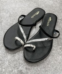 apres jour mignon | デザインフラットサンダル【ZOZOTOWN限定アイテム】(サンダル)