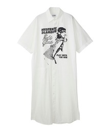 HYSTERIC GLAMOUR | NIGHT GAMES ロングワンピース(Tシャツ/カットソー)