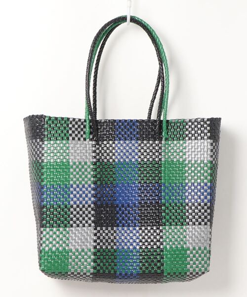 Jines（ジネス）の「Moon Bird ☆メルカドバッグ☆インパクトチェック【Mサイズ】（ショルダーバッグ・レディース・グリーン・M）」の5枚目の写真