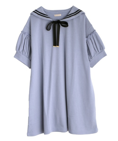 Femme ワンピース Poetique アクシーズファムポエティック のファッション ワンピース ドレス Femme セーラーカット半袖ｏｐ ワンピース Axes