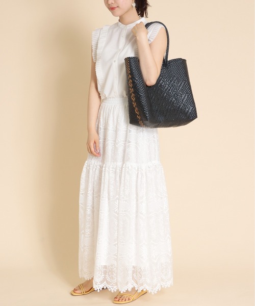 Jines（ジネス）の「Moon Bird☆メルカドバッグSIDE LINE M（ショルダーバッグ・レディース・ブラック/ホワイト・M）」の19枚目の写真