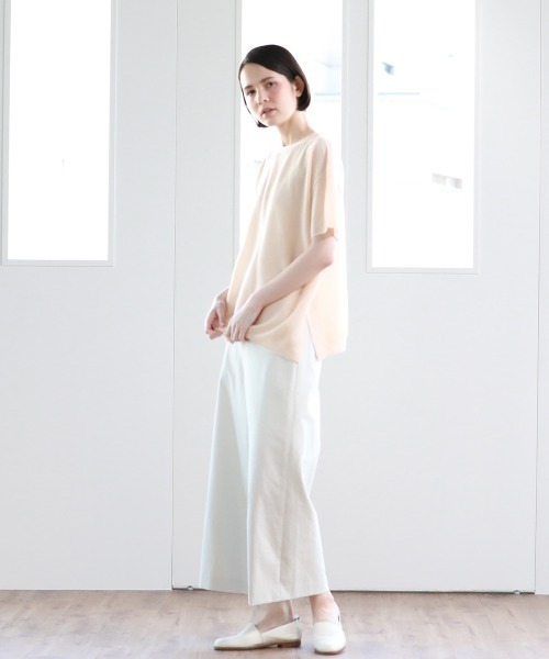 Pao de lo（パオデロ）の「美濃和紙ニット（ニット/セーター・レディース・グレー/オレンジ/チャコールグレー・9号/7号）」の15枚目の写真