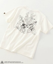 Alpha Industries | キッズ LOONEY TUNES キャラクターバックプリント Tシャツ【110-150cm】(Tシャツ/カットソー)