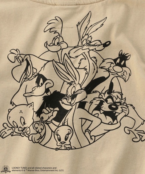 Alpha Industries（アルファインダストリーズ）の「キッズ LOONEY TUNES キャラクターバックプリント Tシャツ【110-150cm】（Tシャツ/カットソー・キッズ・ホワイト/ブラック/ベージュ系その他・140/150/130/110/120）」の11枚目の写真