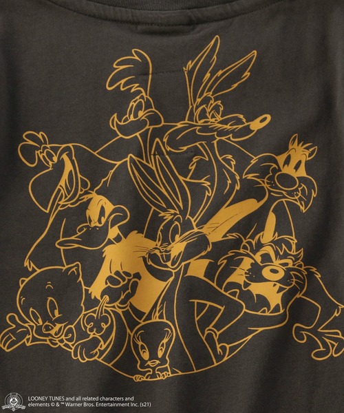 Alpha Industries（アルファインダストリーズ）の「キッズ LOONEY TUNES キャラクターバックプリント Tシャツ【110-150cm】（Tシャツ/カットソー・キッズ・ホワイト/ブラック/ベージュ系その他・140/150/130/110/120）」の16枚目の写真