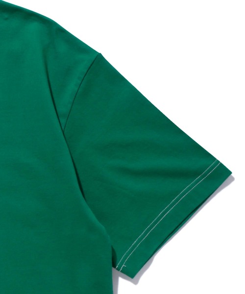 XLARGE（エクストララージ）の「WHITE STITCH EMBROIDERY S/S TEE（Tシャツ/カットソー・メンズ・ブラック/パープル/グリーン・XL/L/M/S）」の8枚目の写真