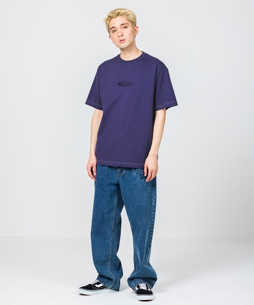 XLARGE（エクストララージ）の「WHITE STITCH EMBROIDERY S/S TEE（Tシャツ/カットソー・メンズ・ブラック/パープル/グリーン・XL/L/M/S）」の13枚目の写真