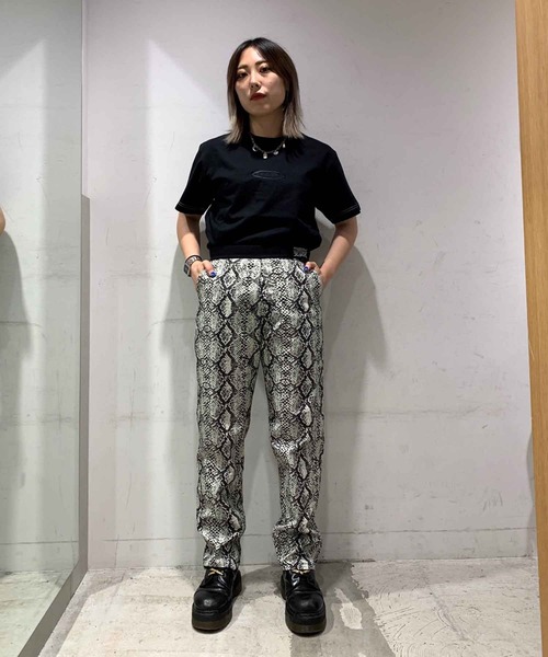 XLARGE（エクストララージ）の「WHITE STITCH EMBROIDERY S/S TEE（Tシャツ/カットソー・メンズ・ブラック/パープル/グリーン・XL/L/M/S）」の17枚目の写真