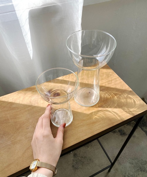 CAPRICIEUX LE'MAGE（カプリシューレマージュ）の「〈WEB・一部店舗限定〉フラワーベース　タスL（フラワーベース・レディース・クリア・FREE）」の5枚目の写真