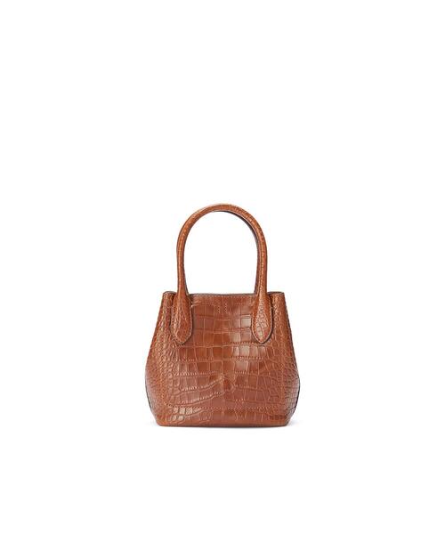 【美品】ポロラルフローレン エンボス トベルポート トートバッグ クロコ型押し 美品】ポロラルフローレン エンボス トベルポート トートバッグ