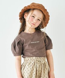 apres les cours | タックスリーブロゴTシャツ_接触冷感(Tシャツ/カットソー)