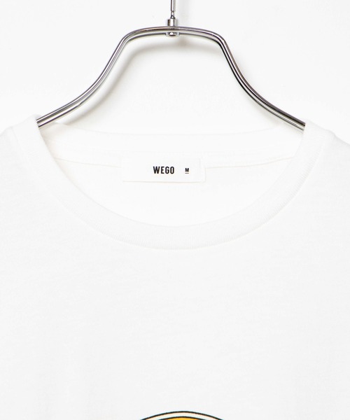 WEGO（ウィゴー）の「WEGO/レトロCarプリントTシャツ（Tシャツ/カットソー・レディース・アイボリー/杢グレー・SMALL/MEDIUM/LARGE/X-LARGE）」の11枚目の写真